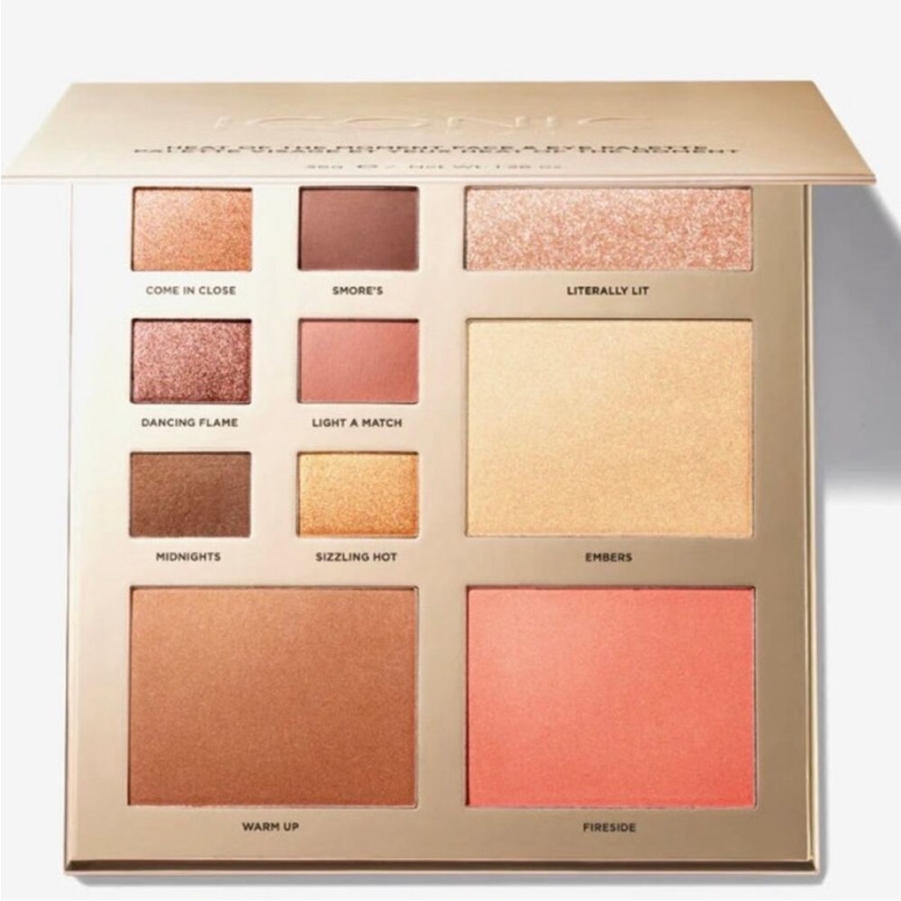Iconic London Heat of the Moment Face & Eye Palette